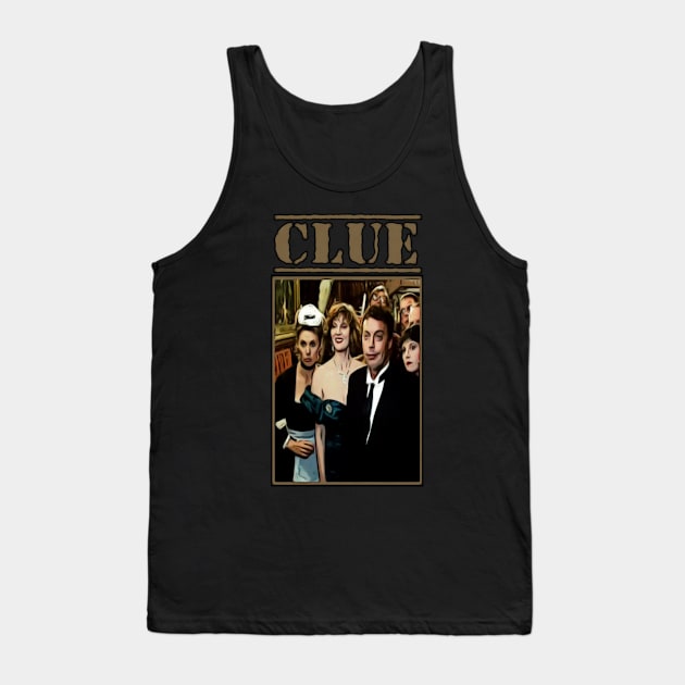 Brown epic clue Tank Top by Droneiki